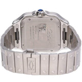 Cartier santos blue dail