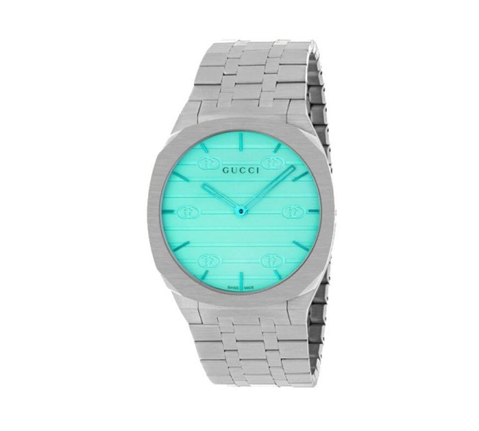 Gucci 25H 38 mm Ocean Blue watch