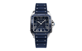 SANTOS DE CARTIER CRWSSA0048 blue dial