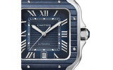 SANTOS DE CARTIER CRWSSA0048 blue dial