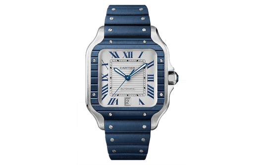 SANTOS DE CARTIER CRWSSA0047 silver dial