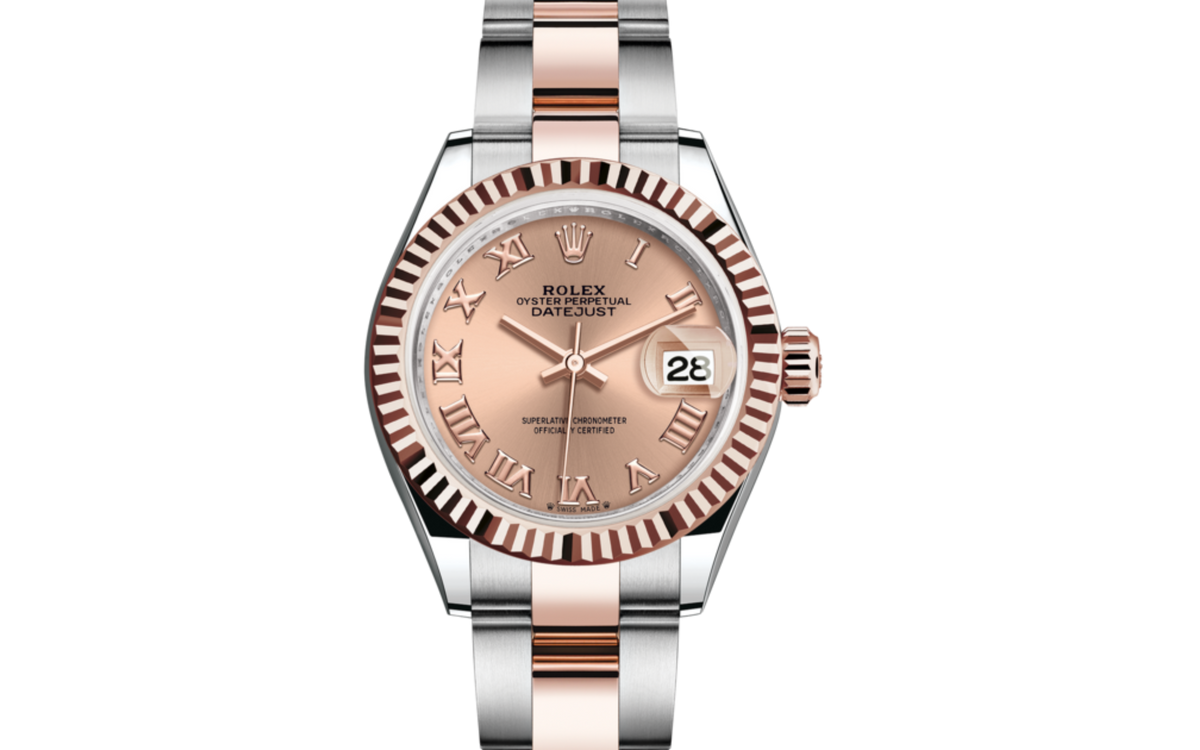 DATEJUST- Oystersteel and Everose gold