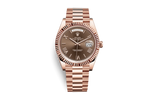 Day-Date Everose Chocolate dial model 228235