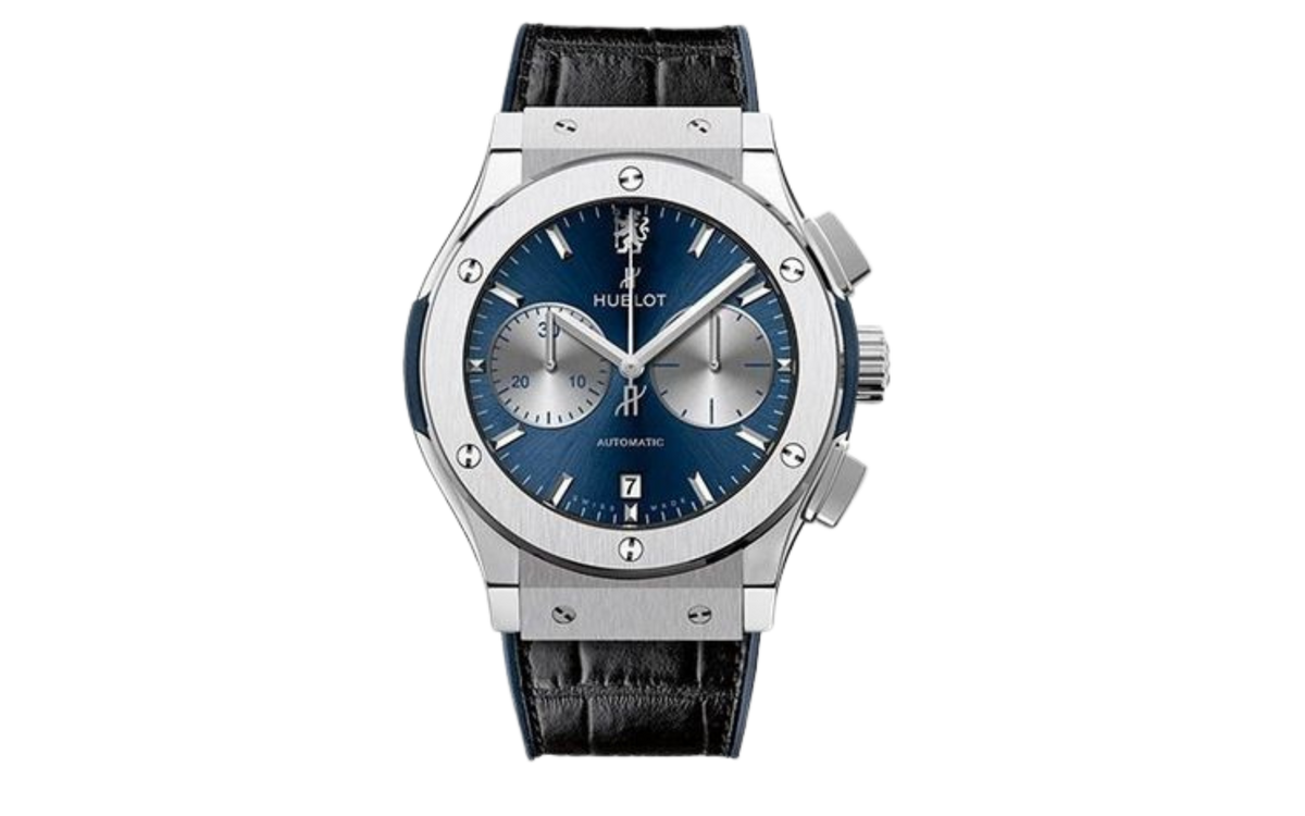 Houblt classic fusion chronograph chelsea limited + patek philippe 5296G-010